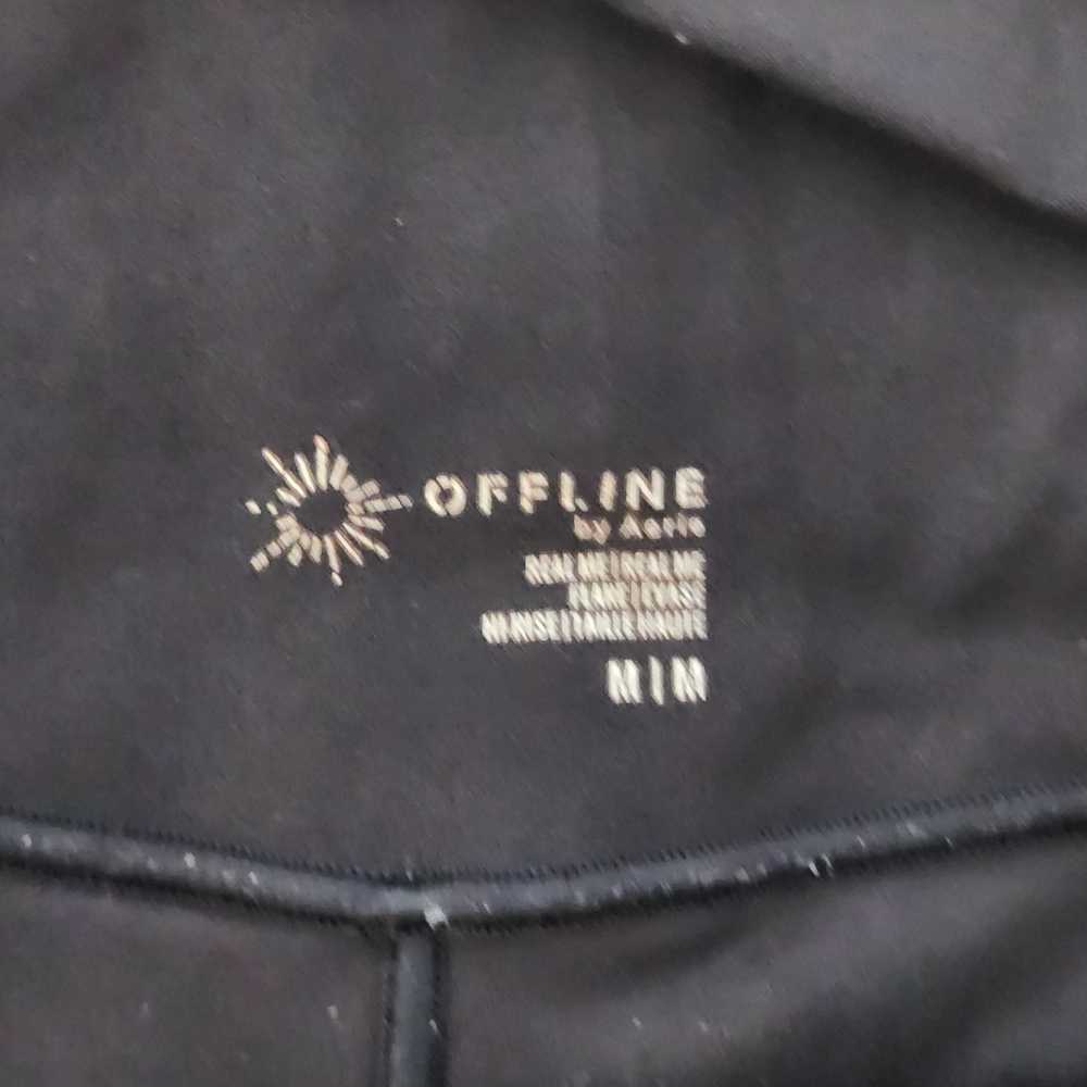 Aerie OFFLINE Black Leggings - Picture 4 of 8